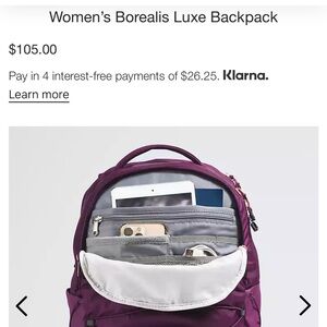 The Northface Women’s Borealis Luxe Backpack